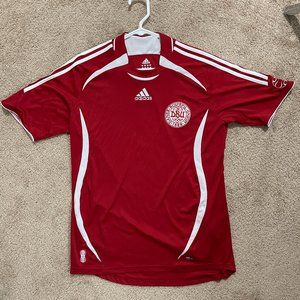 Denmark Home Soccer Jersey 07/08 - Like New -Sz M